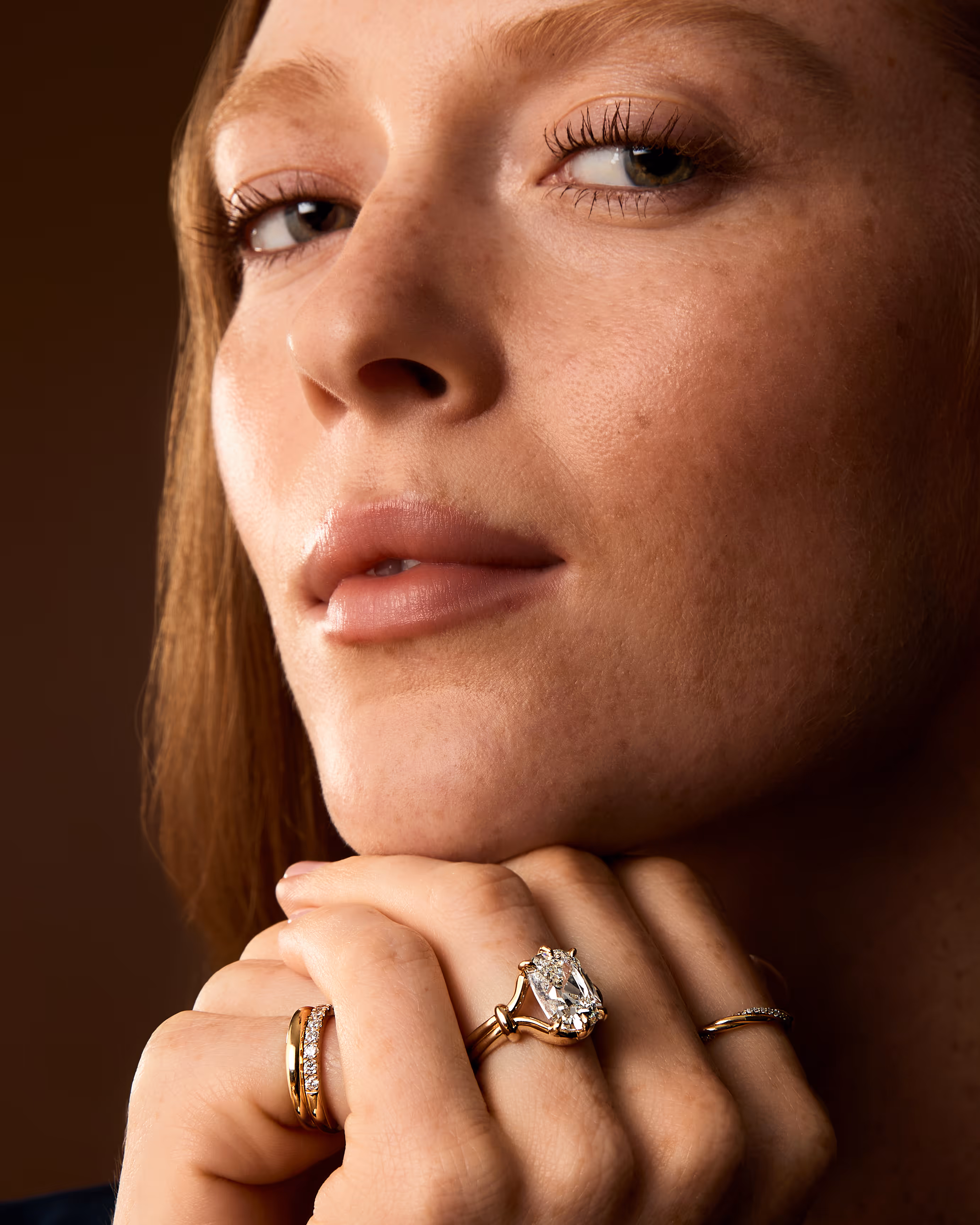 The Hitch showcase featuring a lifestyle image of an engagement ring