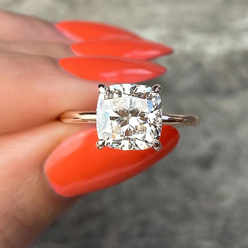 Five Reasons Not to Buy Cushion Cut Engagement Rings