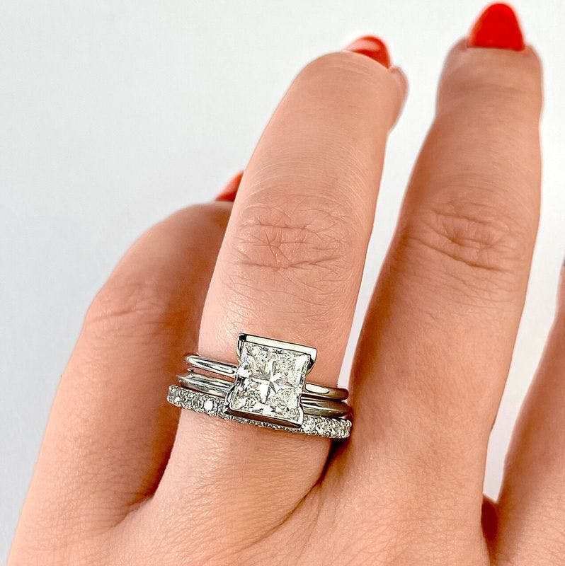 6 Square Diamond Rings We&#8217;re Obsessing Over